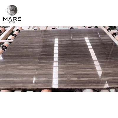 China Brown China Eramosa Marble Obama Modern Wooden Marble Slab Polished Marble Slab for sale