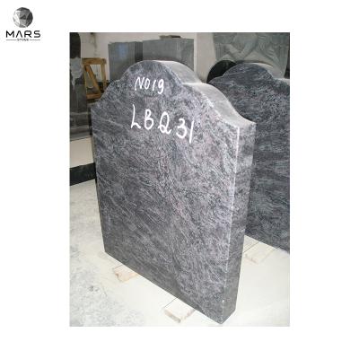 China European American Style Customized Design Granite Tombstone And Monument Bahama Blue Granite for sale