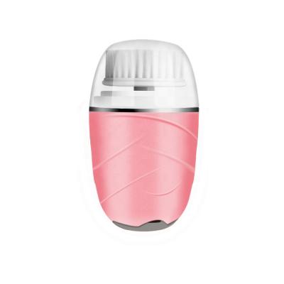 China Private Label Mini Usb Rechargeable Facial Massage Waterproof Silicone DEEP CLEANING Cleansing Brush for sale