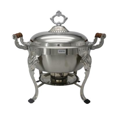 China Top Grade 201 Stainless Steel Cheap Stainless Steel Chafing Dish Buffet for sale