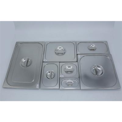 China Restaruant Good Quality Hot Sale Gastronorm Pan Cover GN Food Pan Lid for sale