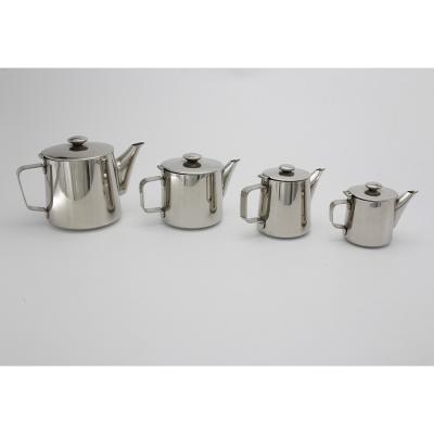 China 600ML Sustainable Coffee And Teapots Set Bulk Steele Stainless Steel Teapot for sale