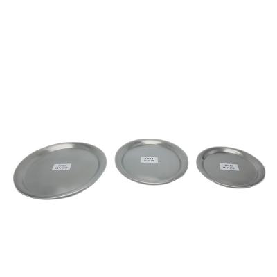 China Factory Wholesale Elegant Oval Serving Dishes Elegant Oval Food Stainless Steel Plates And Dishes Factory for sale