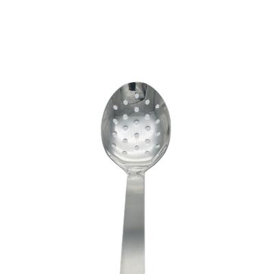 China Factory Wholesale Price Sustainable Large Serving Spoon Stainless Steel Long Spoon for sale