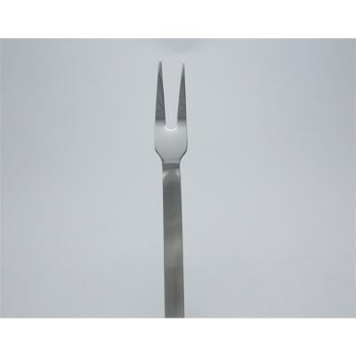 China Large good easily cleaned high quality silver meat fork for sale