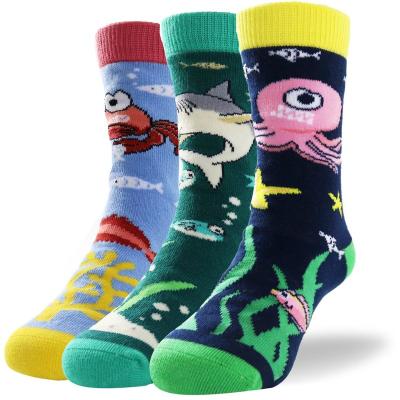 China Cheap Price Antibacterial Wholesale Cartoon Colorful Socks, Kids Socks Variety Design Kids Socks for sale