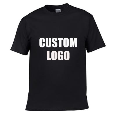 China Custom Logo Printing Anti Shrink Cotton T-shirt Printed 100% T-shirt For Men for sale