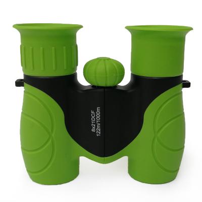 China New Arrival 158m/1000m 6x21 8x21 10x22 DCF Kids Toy Plastic Rubber Binoculars 6x21 8x21 10x22 Kids Play Binoculars for sale