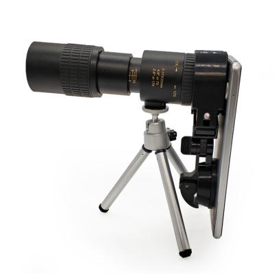 China Super Zoom 10x Promotional Zoom Monocular Telescope 7-17x30 For Mobile Phone Tripod for sale