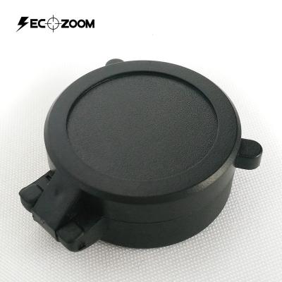 China Flip-up covers for scope lens and ocularlenses 50mm 56mm objective lens protective flip-up covers for scopes for sale