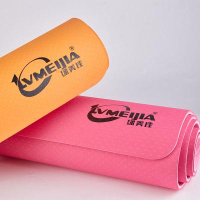 China Wholesale Eco Friendly Custom Exercise Yoga Mat Folding Strap Waterproof Washable Durable Anti-Slip Large for sale