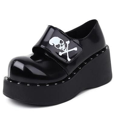 China Light Lolita Shoes Cute Mary Jane Pumps Platform Wedges Sweet Gothic Punk Woman Shoes Women Shoes for sale