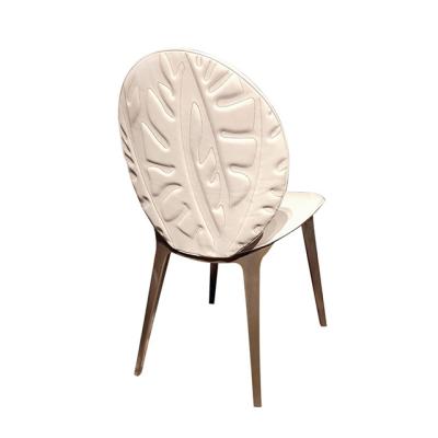 China Contemporary European Modern Home Furniture Style Gold Stainless Steel Velvet Fabric Dining Chair For Villa for sale