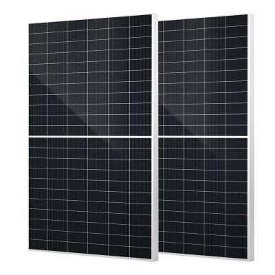 China Cheap Solar Power Panel Longi Solar Photovoltaic Panels Half Cell 555w Solar Panel 182mmx182mm for sale