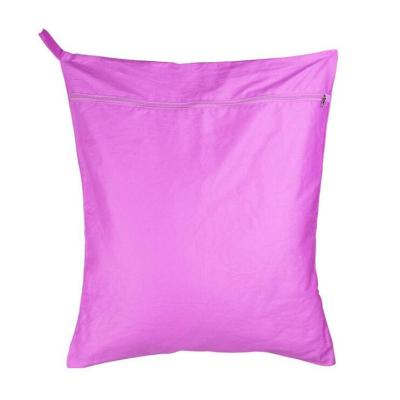 China Foldable Pet Laundry Bag For Pet Hair Washing Machine Bag With Locking Zipper And Hanging Hook for sale