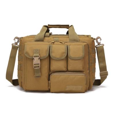 China 15-15.6 Inch Laptop Bag Messenger Bag Military Multifunction Suitcase Lightweight Military Briefcase Laptop Shoulder Tactical Handbags for sale