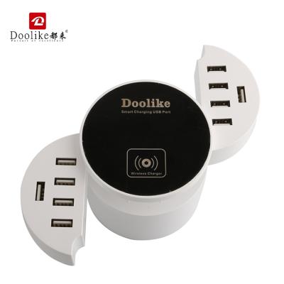 China Mobile Phone Tablet MP3 GPS Wireless Charger Adapter with 10 USB Ports, Mulit USB Ports Wall Charger for Smart Phone for sale