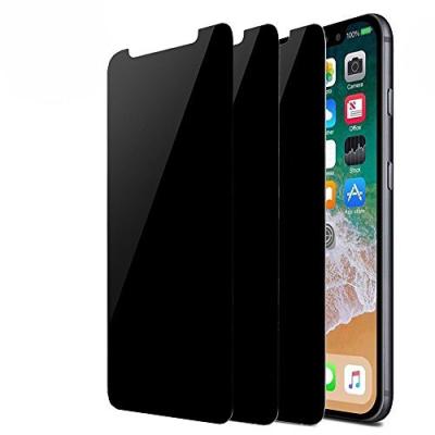 China Hugely Popular Side-view Protection Anti Privacy Shield Anti Spy Phone Screen Protector For iPhoneX for sale