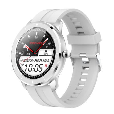 China 2021 New Arrival IP68 Waterproof Touch Screen Smart Watch Blood Pressure / Heart Rate Monitor 1.28 Inch ISO Android T6 Smart Sports Watch for sale