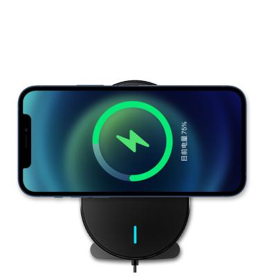 China 2022 New Magnetic Fast Fast Charging Car Wireless Car Charger 15w 10w 7.5w for iPhone 13 12 xr 11 pro xs max x for Samsung for Huawei for sale