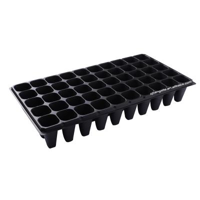 China Hot Selling High Quality Reusable Plastic Seed Planting Plant Nursery Seed Germination Tray 50 Cell Seedling Trays Eco-friendly For Greenhouse for sale