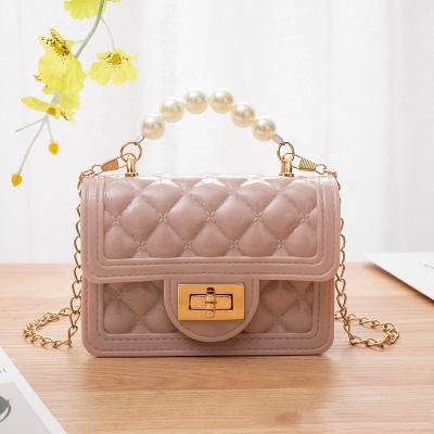 China Wholesale Fashion Jelly Purses And Handbags Summer Beach Women's Handbags Ladies Small Jelly Bag Handbags for sale