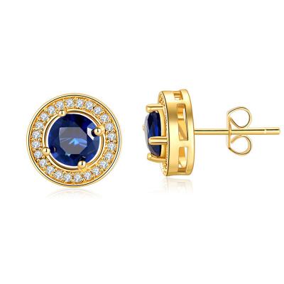 China Fashion Trendy Zircon Stud Earrings For Ladies Starry Sky Stud Earrings Full Of Diamonds Creative Jewelry for sale