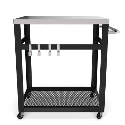 China Easily cleaned stainless steel work table for gas grill for sale