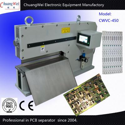 Cina PWB Depaneling che separa la v-scanalatura rigida FR4 di lunghezza di taglio della macchina 200mm -480mm in vendita