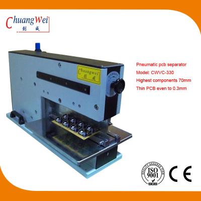 China Máquina 110V opcional 220V 10W 620 * 230 * 400m m neumáticos, PWB Depanelizer del V-corte del PWB en venta