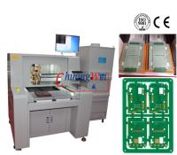 China 0.1mm Schnittgenauigkeit PWB-Router-Maschine mit linken Verlegungsstückchen der Hand0.8-2.5mm zu verkaufen