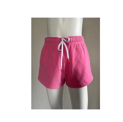 China Wholesale Price Breathable Casual Terry Shorts Cotton Women Custom Knitted Shorts For Sale for sale