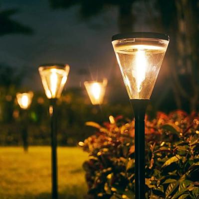 China Outdoor Waterproof Solar Garden Light Tri-Color Adjustable for Villa Yard Park Landscape for sale