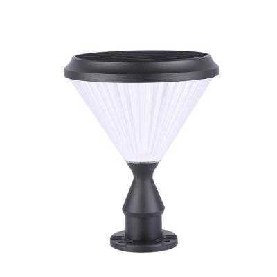 China Solar Led Street Light Lamp Gate Aluminium Ip65 Waterproof Garden Solar Fence Light for sale