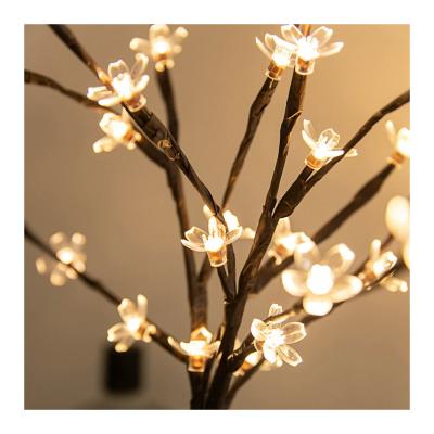 China 20LEDs Flower Cherry Blossom Tree Light LED Lamp Waterproof IP 42 Length As Shows for sale