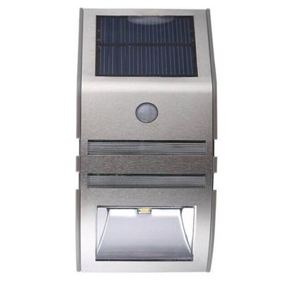 China Outdoor Solar Wall Lamp with Waterproof Stainless Steel Material and Smart Sensor for sale