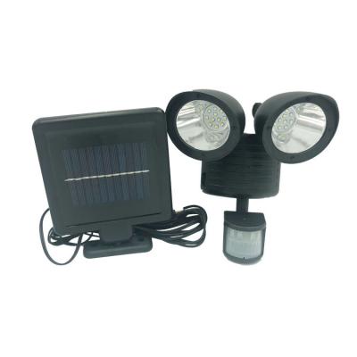 China 50000 Hours Lifespan 22LED Human Body Sensor Solar Security Light for Outdoor Pathway for sale