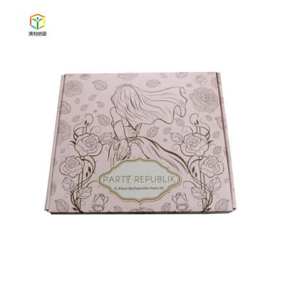 China Wholesale Customized Luxury Corrugated Cardboard Recyclable Logo Printing Packaging Paper Box From China for sale