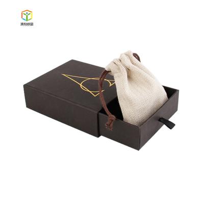 China Recycled Materials Wholesale Custom Luxury Drawer Design Paper Gift Box Cardboard Jewelry Box Packaging for sale