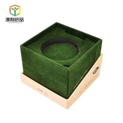 China Recycled Materials Excellent Quality Paper Holographic Rigid Slip Box for sale