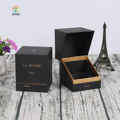 China Recycled Materials Custom Perfume Packaging Luxury Cosmetic Paper Gift Box For Perfume Bottle for sale