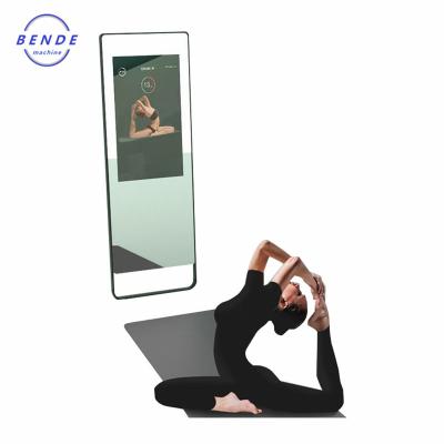 China Smart Display Sports Gym Mirror 32inch LCD Screen YOGA Fitness Mirror for sale