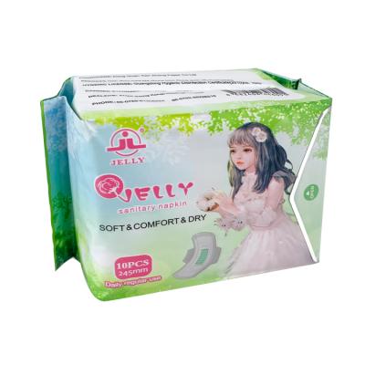 China Cotton Sanitary Pads Wholesale Eco Friendly Disposable Organic Feminine Hygiene Products for sale