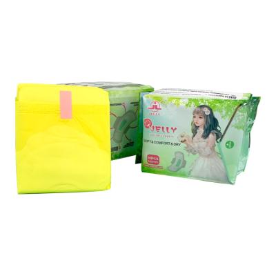 China Free Samples Anti Bacterial Soft Breathable Comfortable Ladies Cotton Sanitary Napkins for sale