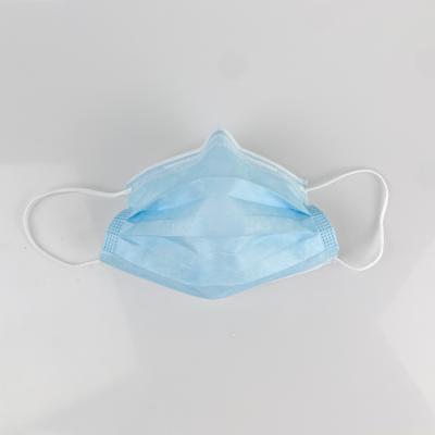 China CE EN14683 Adult Use Disposable Face Mask China Antibacterial Hospital Wear Blue Surgical Type IIR White List for sale