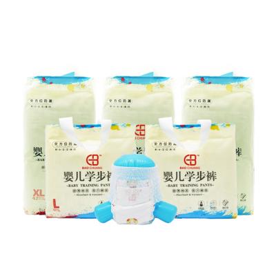 China Wholesale Baby Diaper Infant Training Pants Environmental Printed Breathable Disposable Diaper Overnight for sale