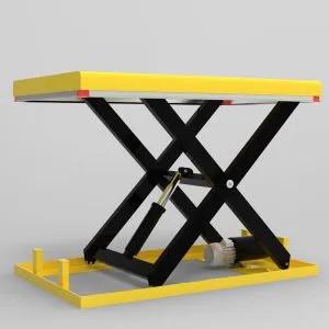 China 1T Small Hydraulic Lift Table For Commercial Buildings And Industrial Spaces for sale