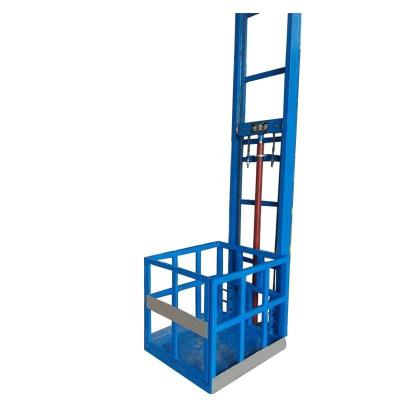 China 5m Hydraulic Cargo Lift Platform Exterior Cargo Lift 1000KG Small Lift For Goods for sale