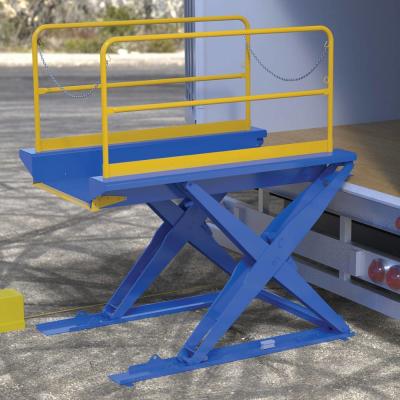 China 3000kgs 5000kgs Hydraulic Dock Platform Lift Loading Bay Scissor Lift for sale