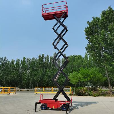 中国 16m シザーリフト モバイル 1000kg 2000kg 小型電気シザーリフト 販売のため